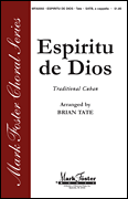 Espiritu de Dios SATB choral sheet music cover